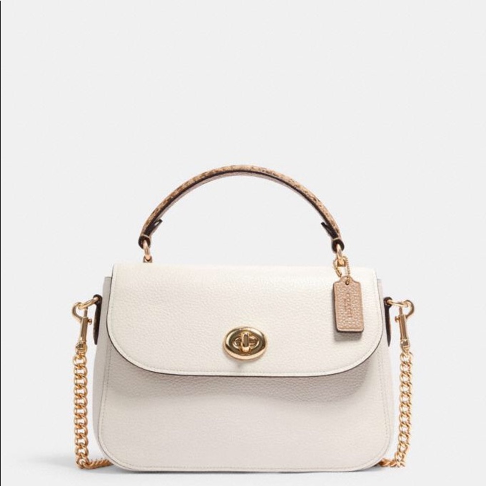 Coach Marlie Bag in White